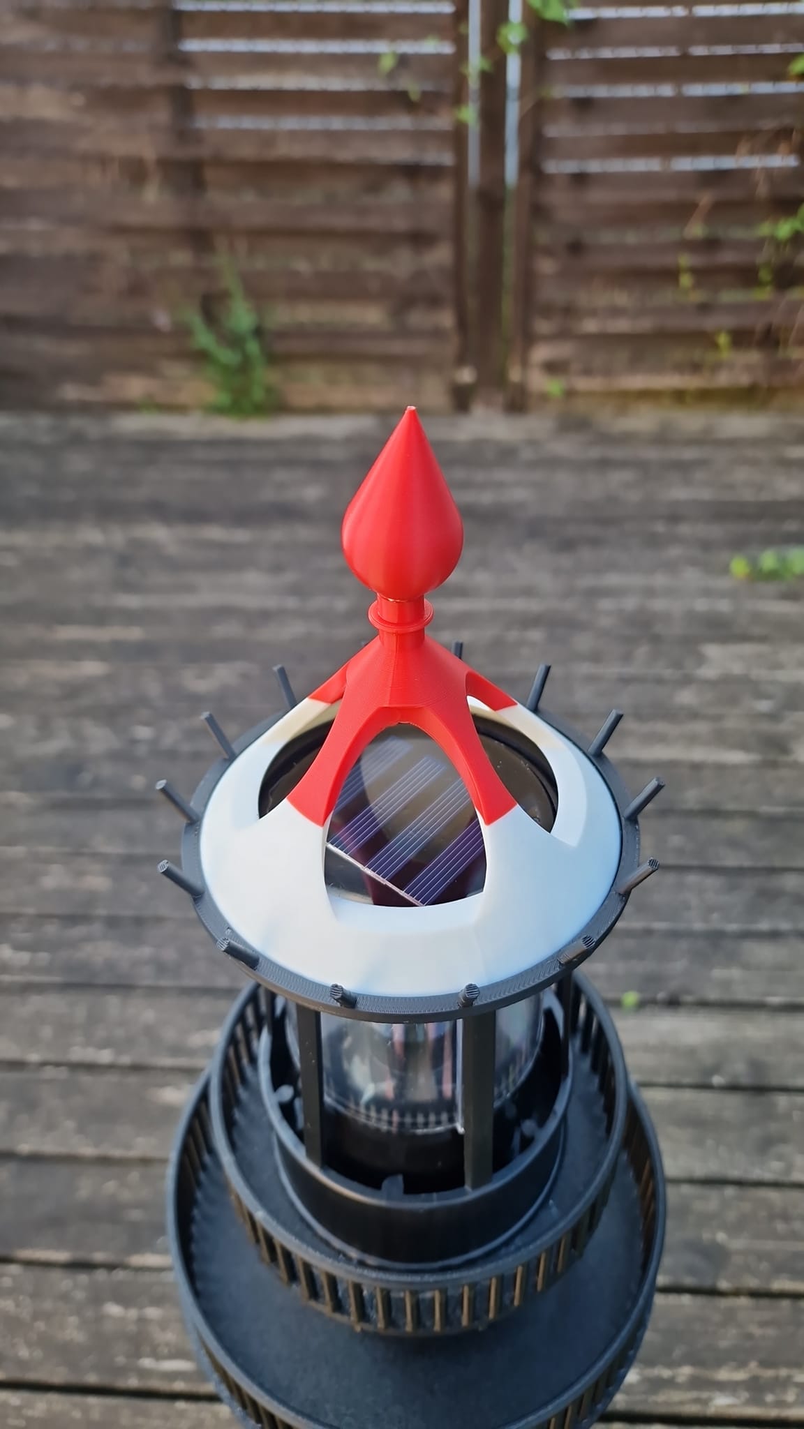 Leuchturm Dach für Solar  https://www.printables.com/model/432118-leuchtturm-lighthouse