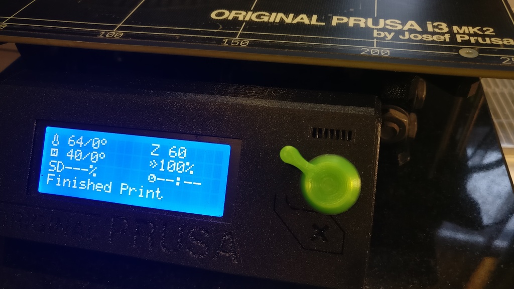 Ergonomic Knob for Original Prusa