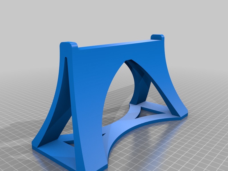 Miniatura 3 do modelo 3D Computer Floor Stand