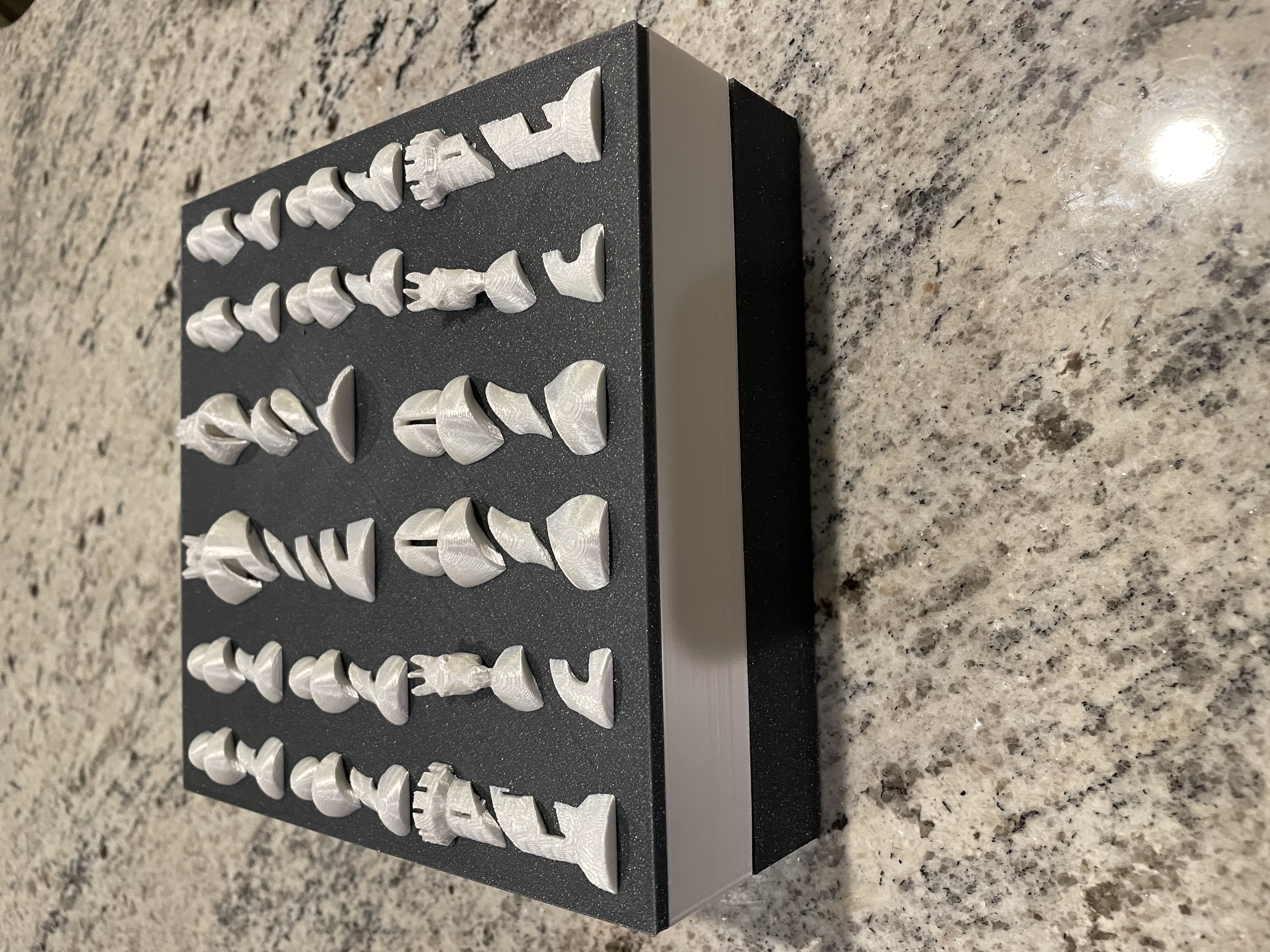 Organic and Chess Pieces