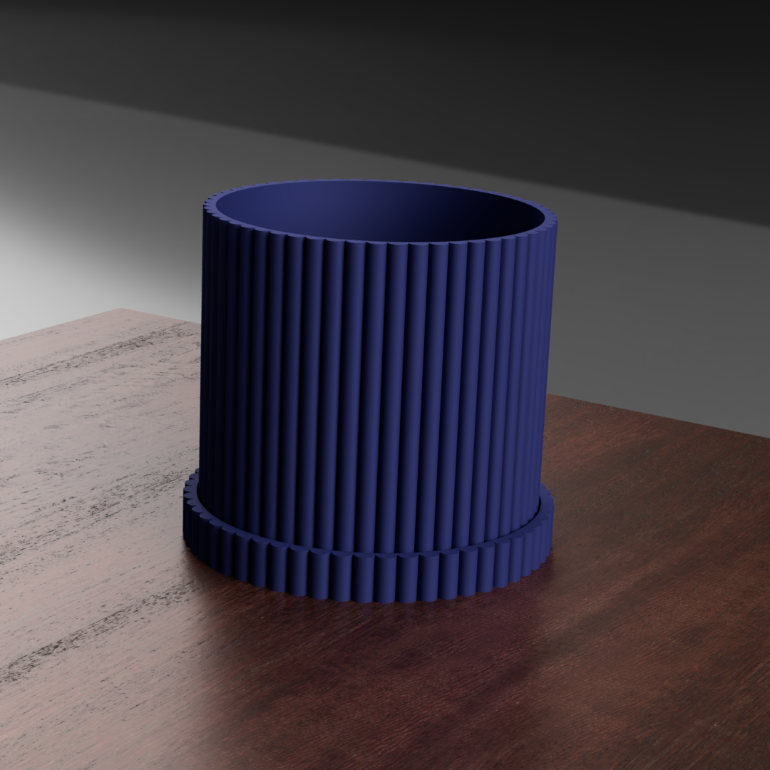 Column-Inspired Planter