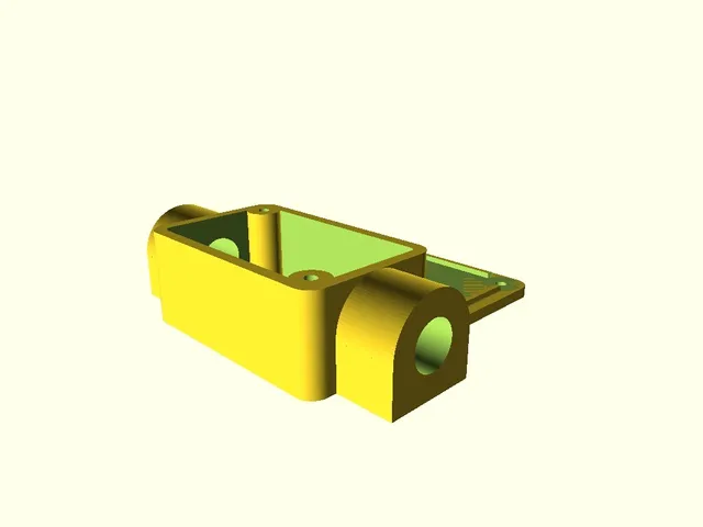 Inline electrical box (no supports)