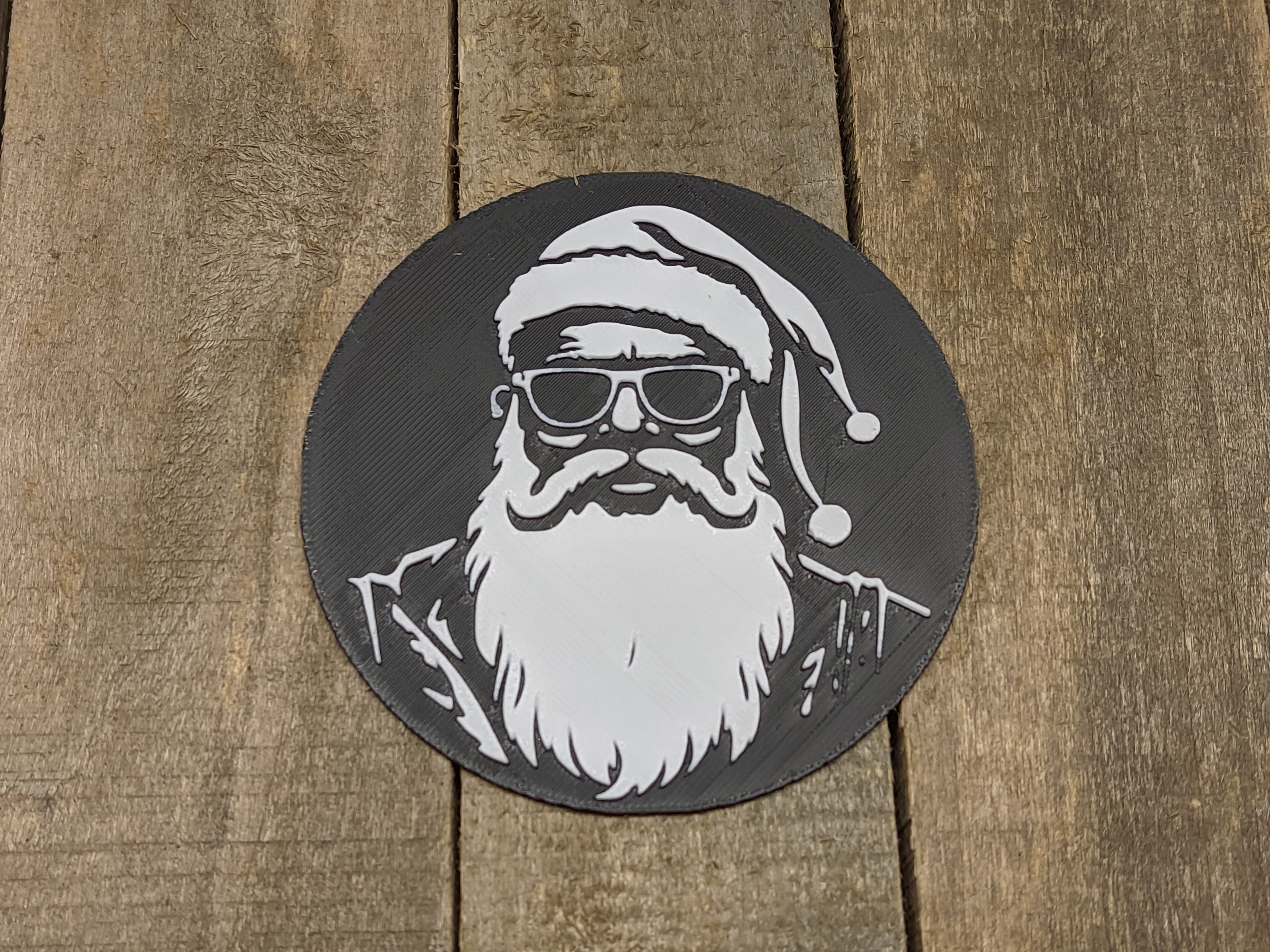 Christmas #10 - Cool Santa