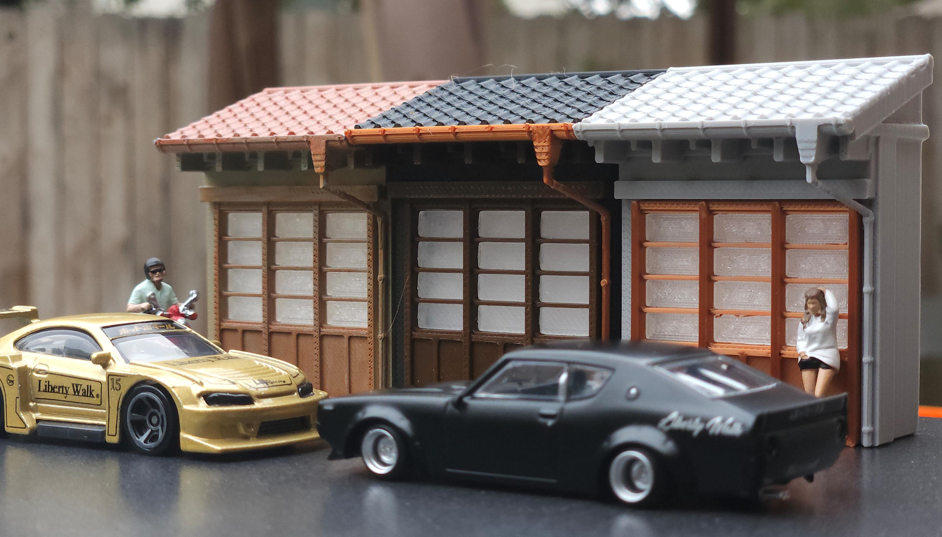 1:64 Scale Japanese House