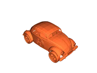 VW Beetle Rally Car by PABLO OYARZUN | Download free STL model ...