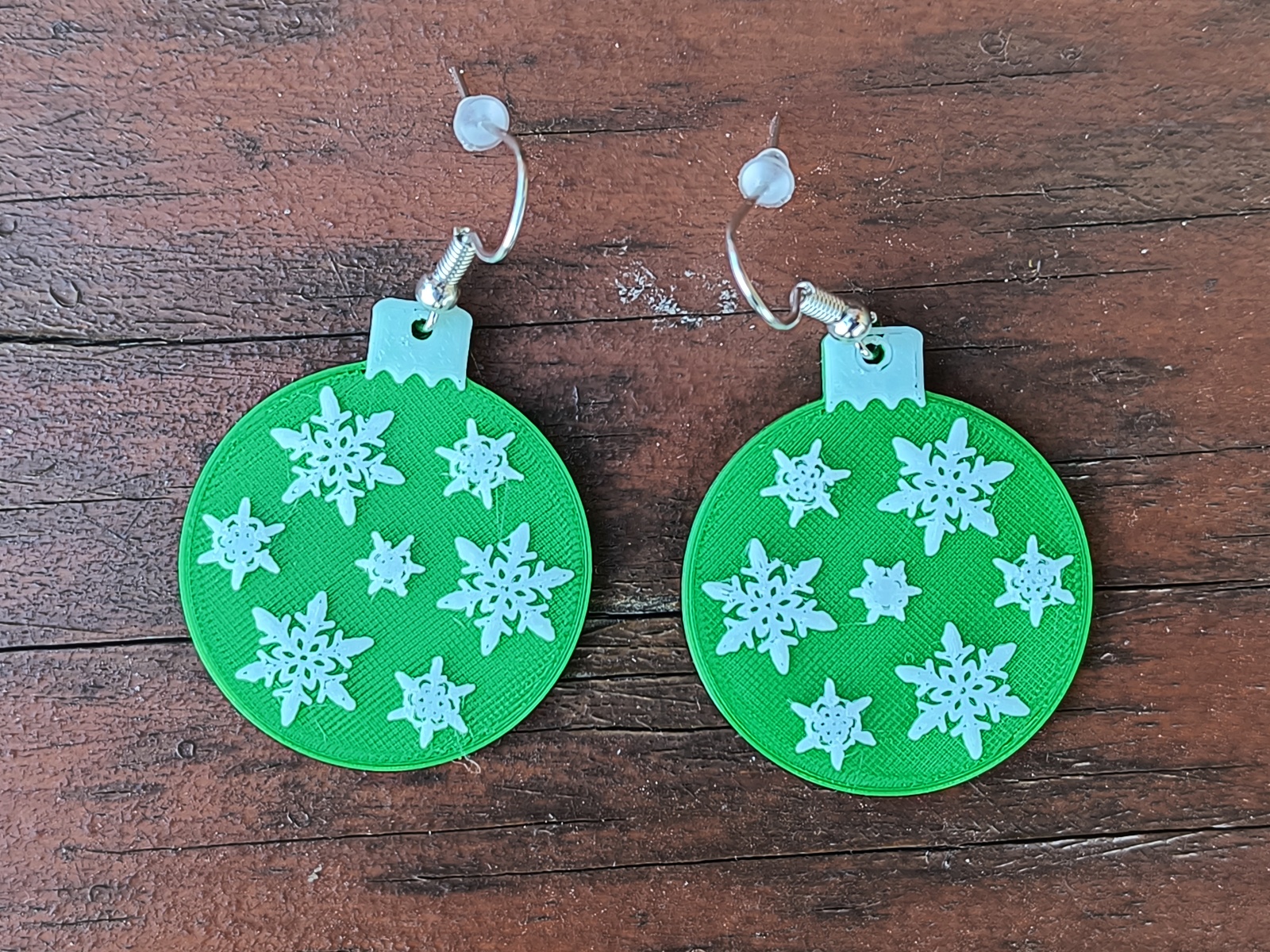 Christmas Ball Earrings