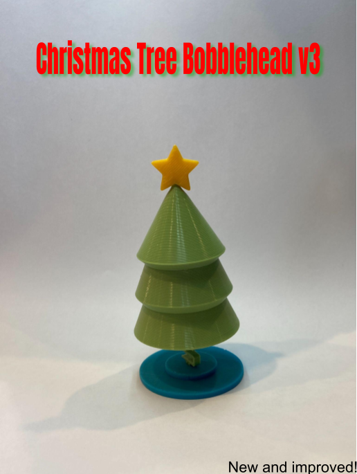 Christmas Tree Bobblehead v3