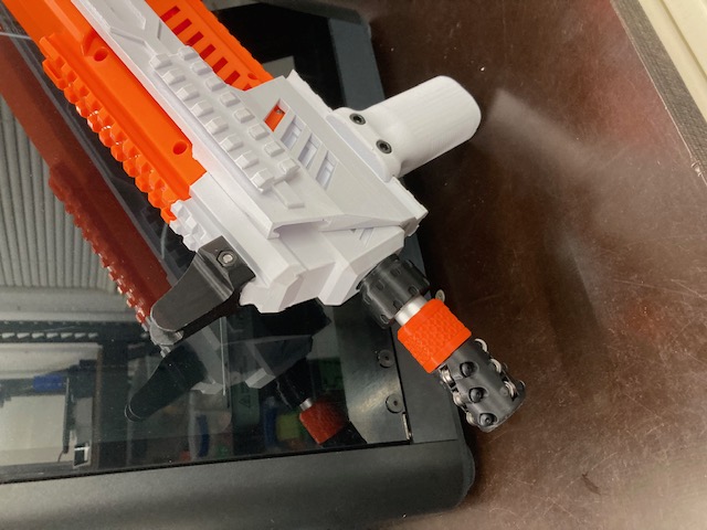 Extended Aeon Pro Front barrel with nut.