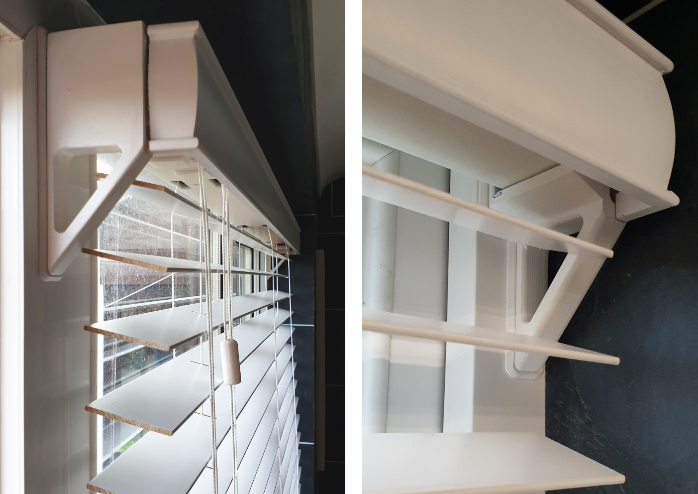 Strong Brackets for Venetian Blind (50mm slat width)