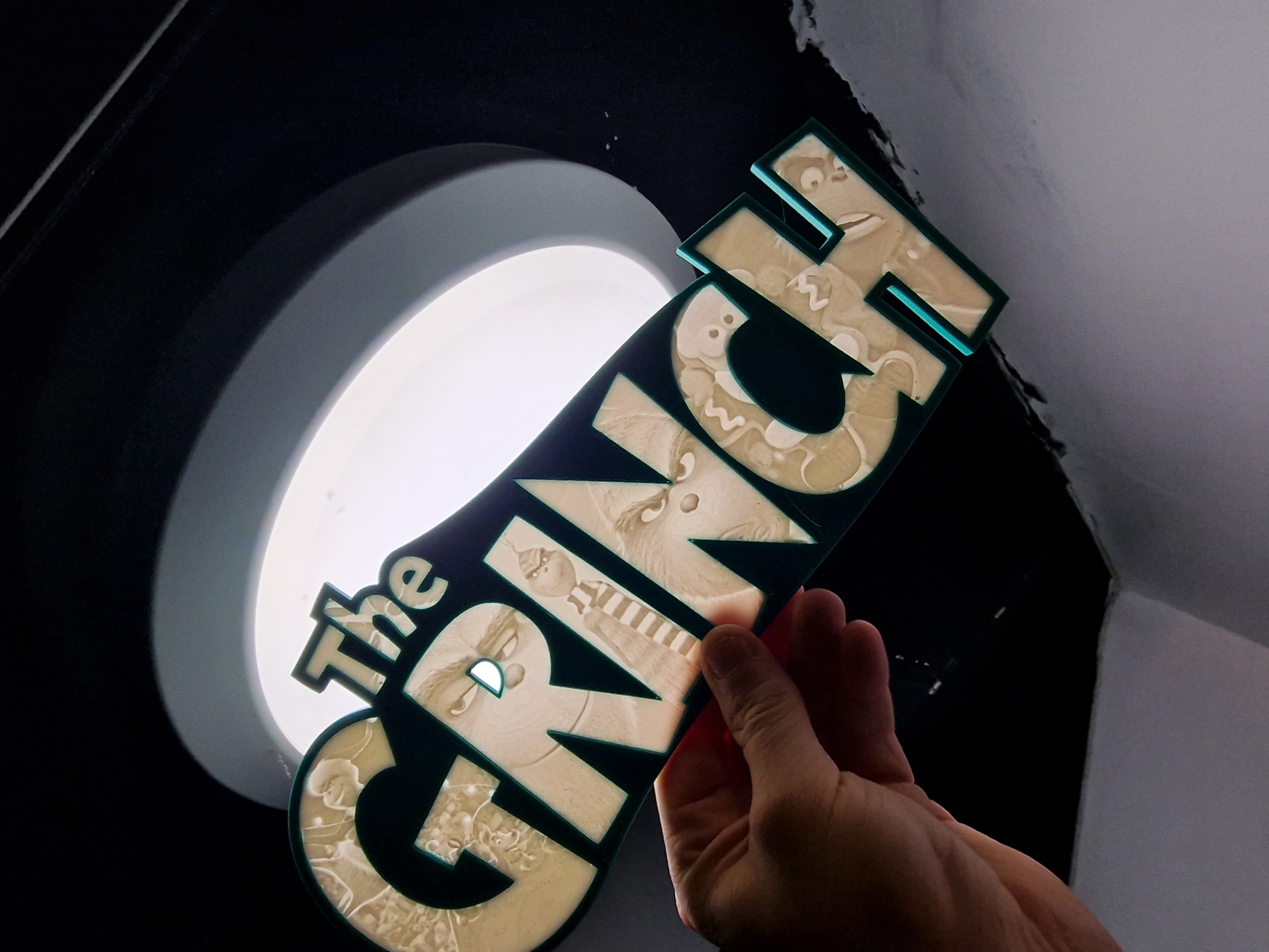 Grinch Christmas Lightbox (Benedict Cumberbatch)