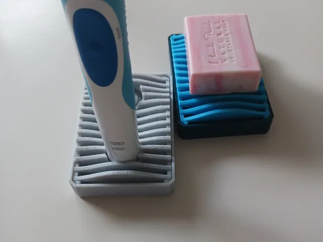 2x Braun Oral-B electric toothbrush holder