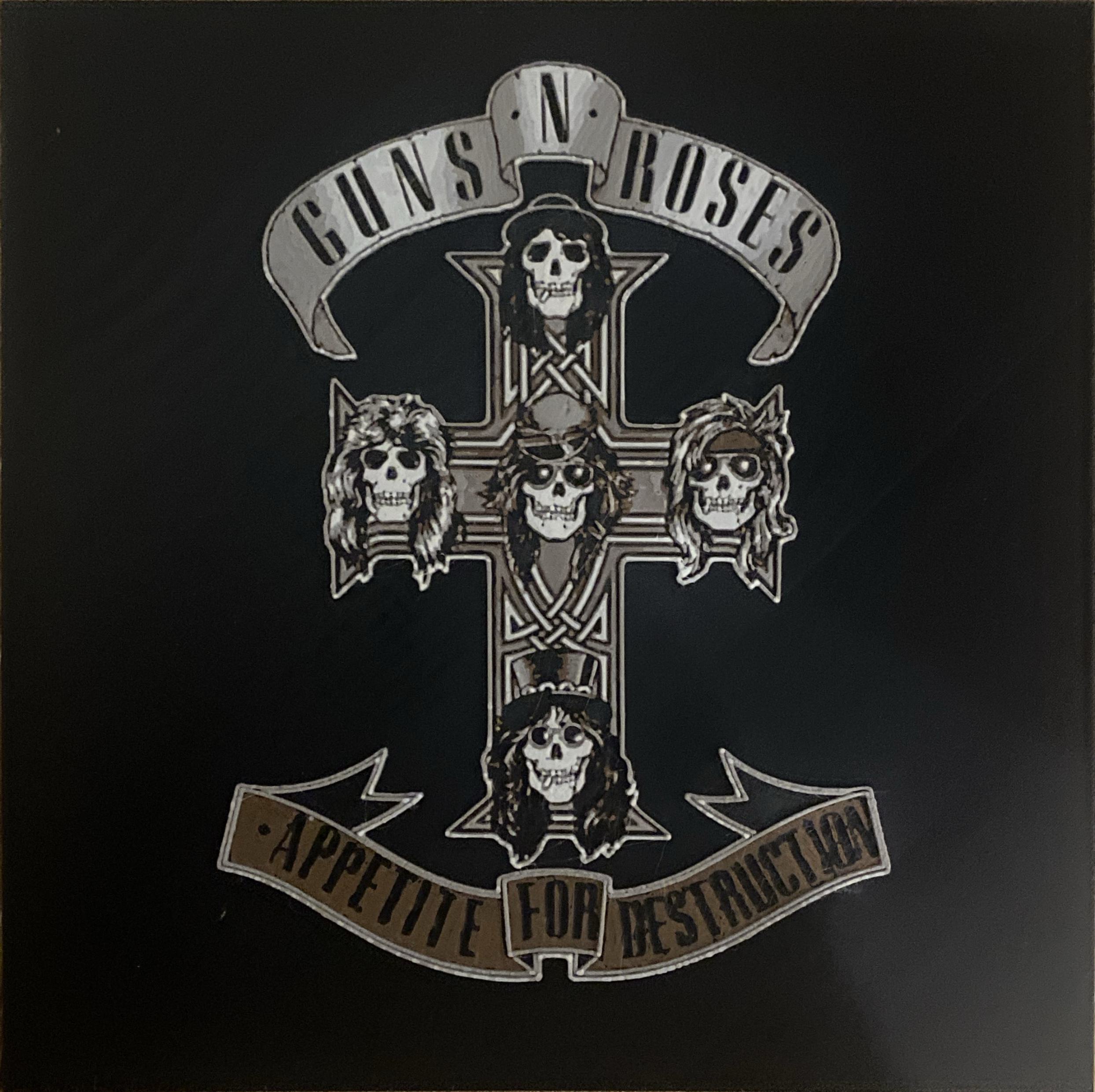 Appetite for Destruction - Guns N' Roses Album Cover Art (4 Colors)