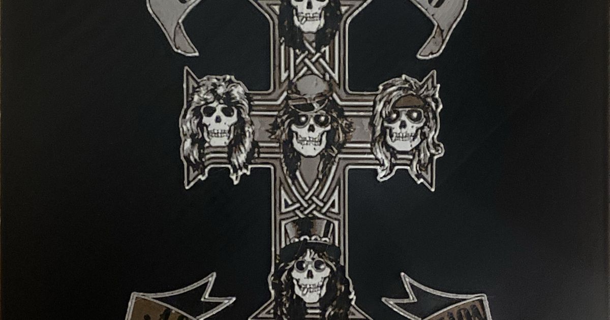 Appetite for Destruction - Guns N' Roses Album Cover Art (4