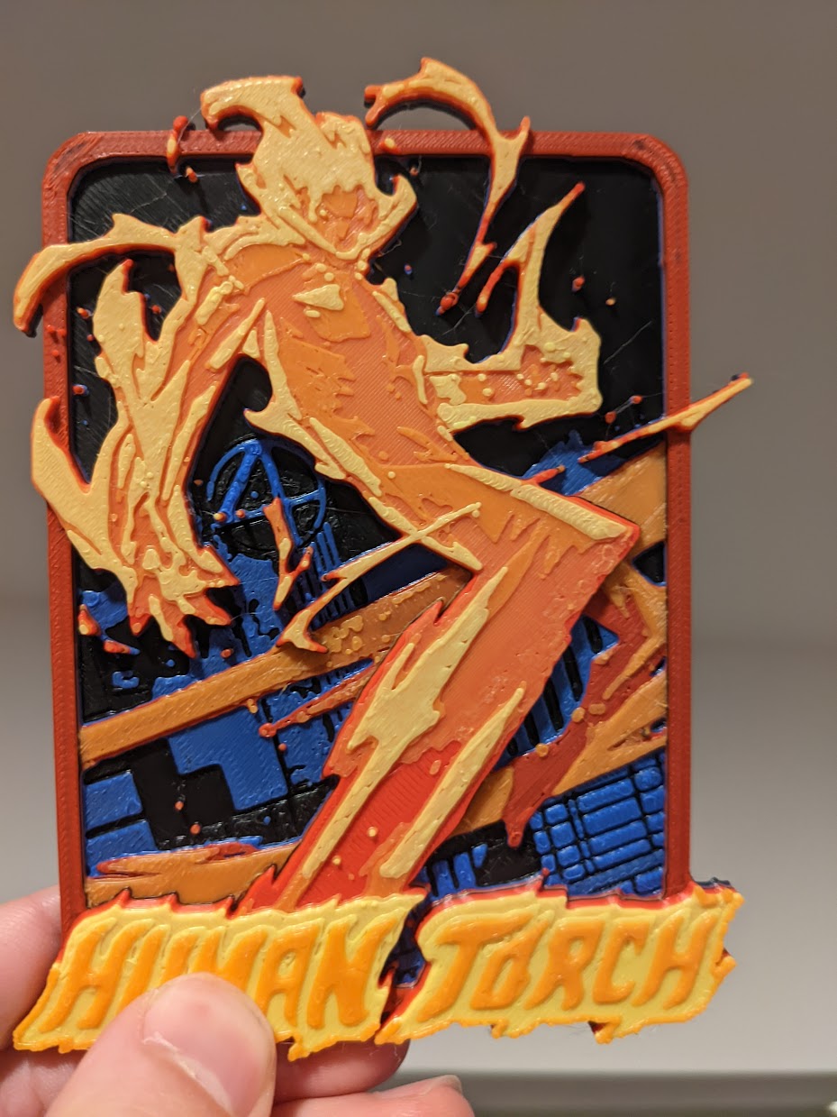 Marvel Snap Human Torch Card