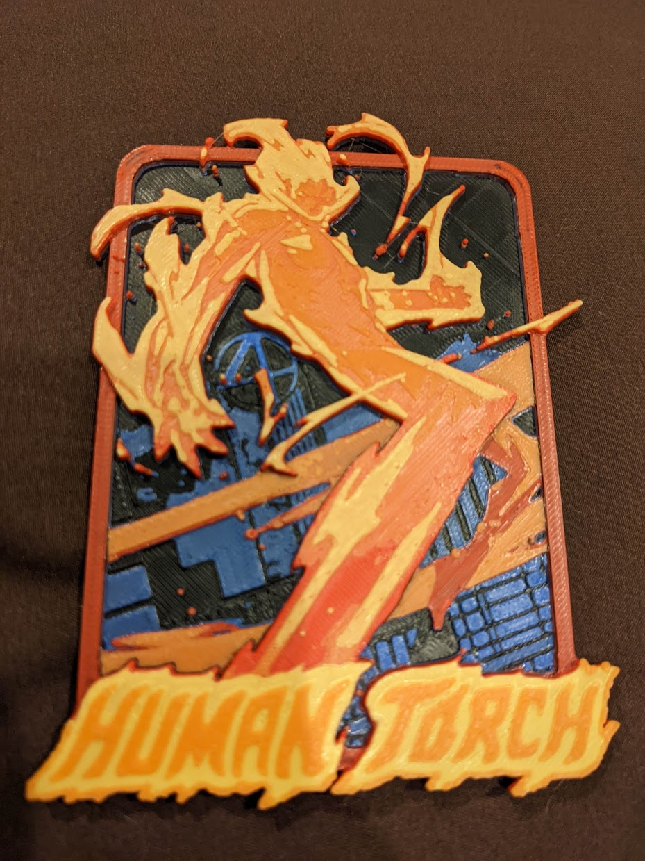 Marvel Snap Human Torch Card — miniatura 2