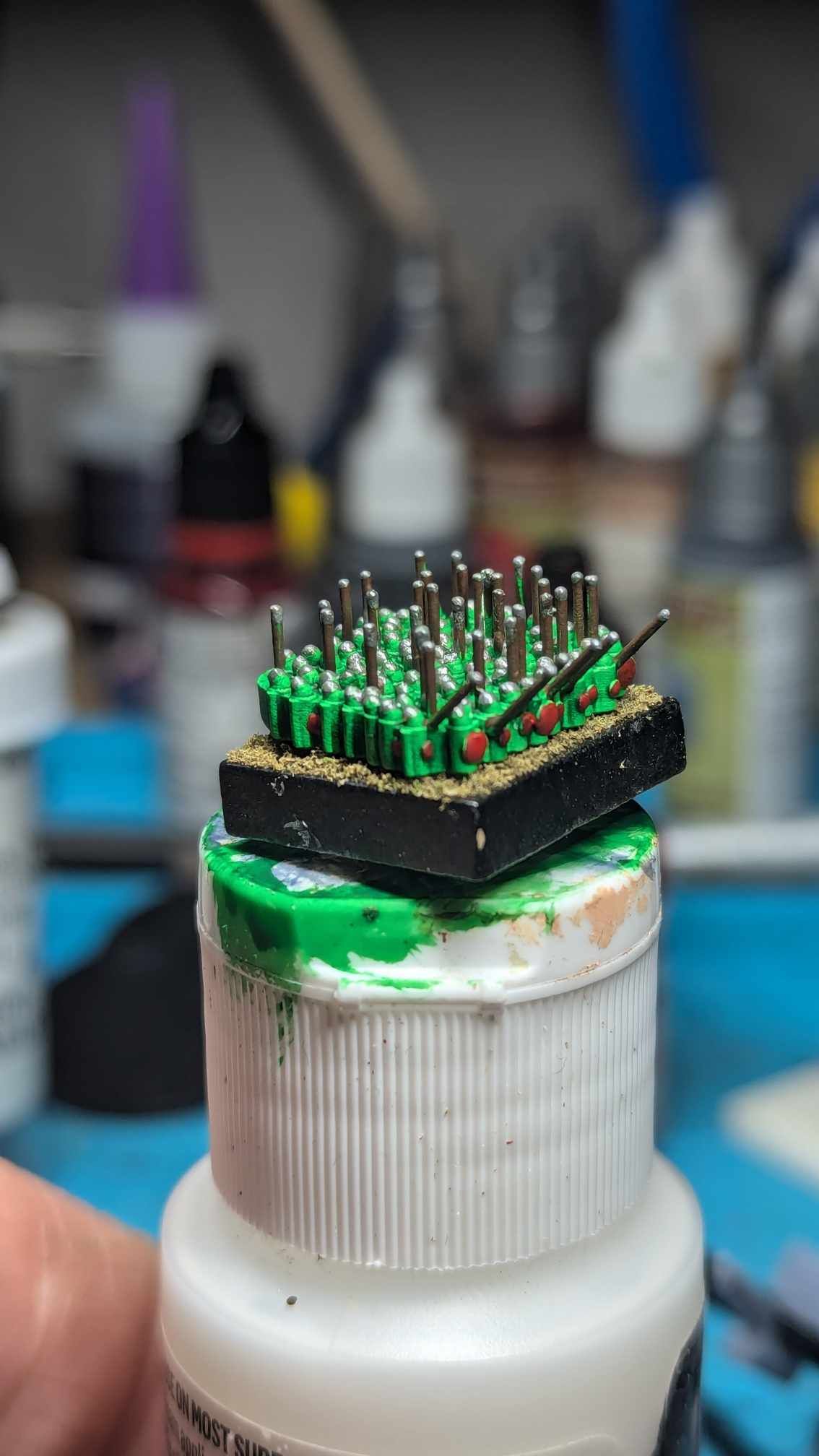 2mm spear warband but smaller (barbarian/horde)