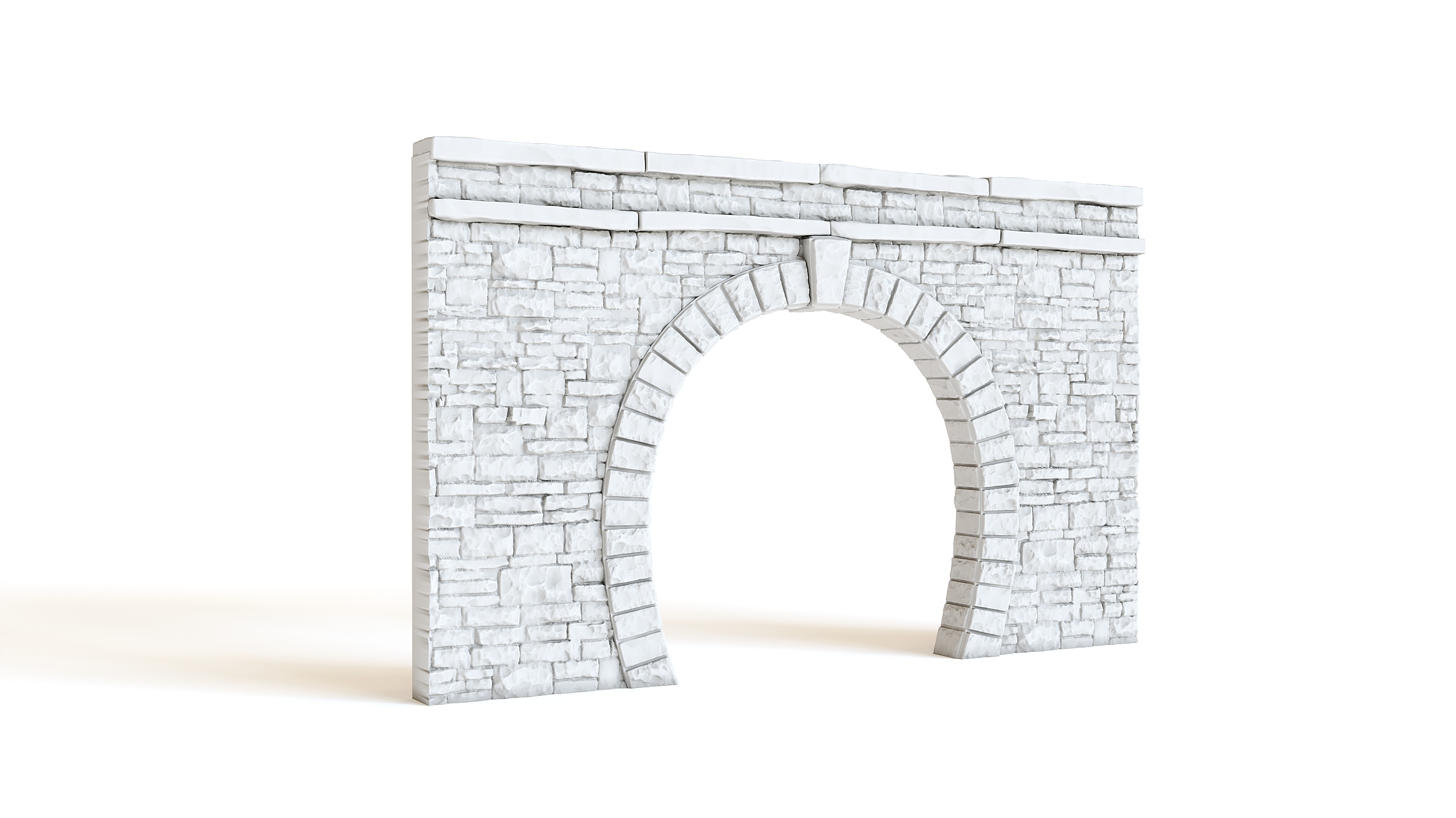 Model Train Railway OO Tunnel Entrance Stone