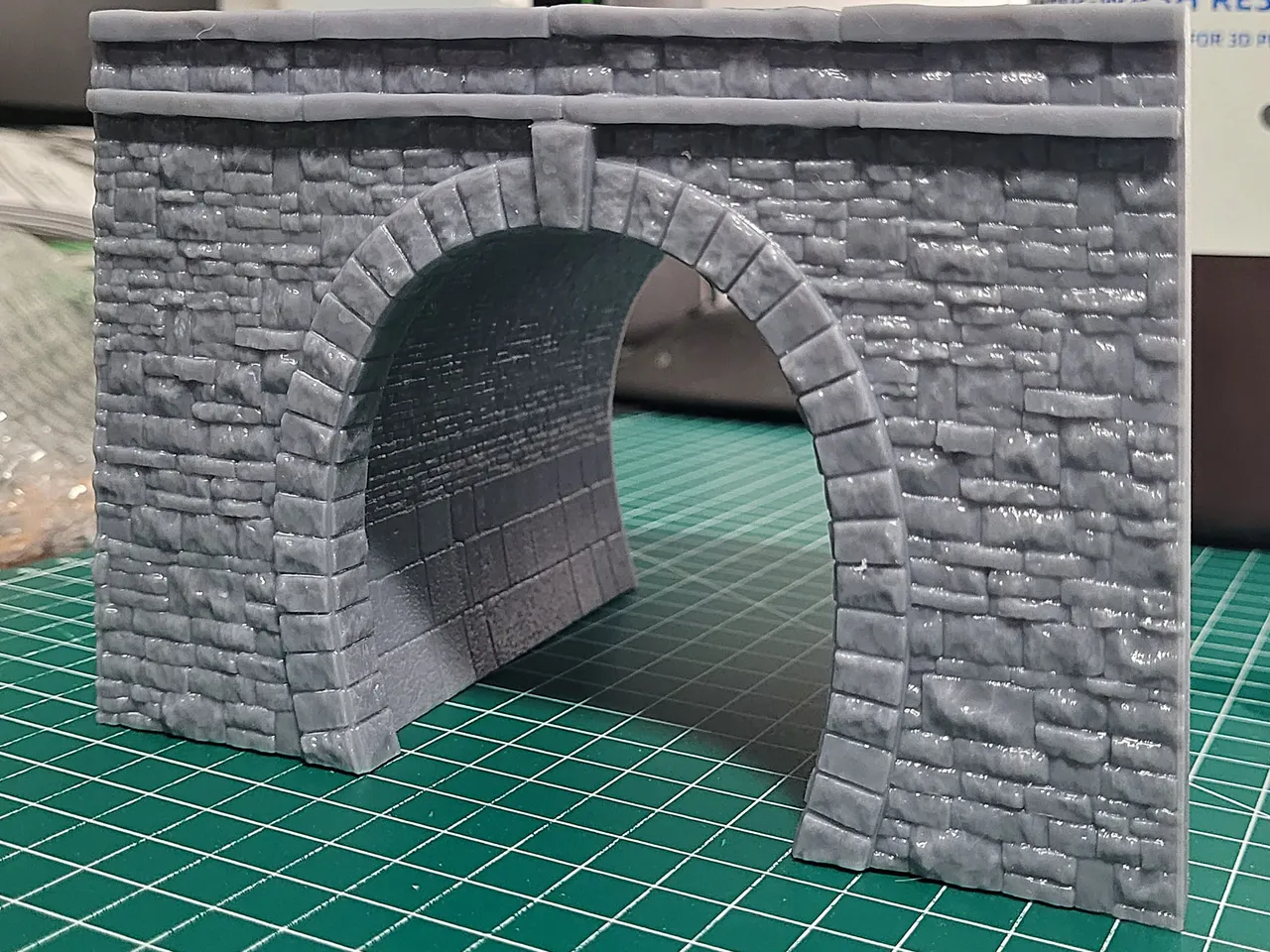 Model Train Railway OO Tunnel Entrance Stone by NoMatter | Download ...