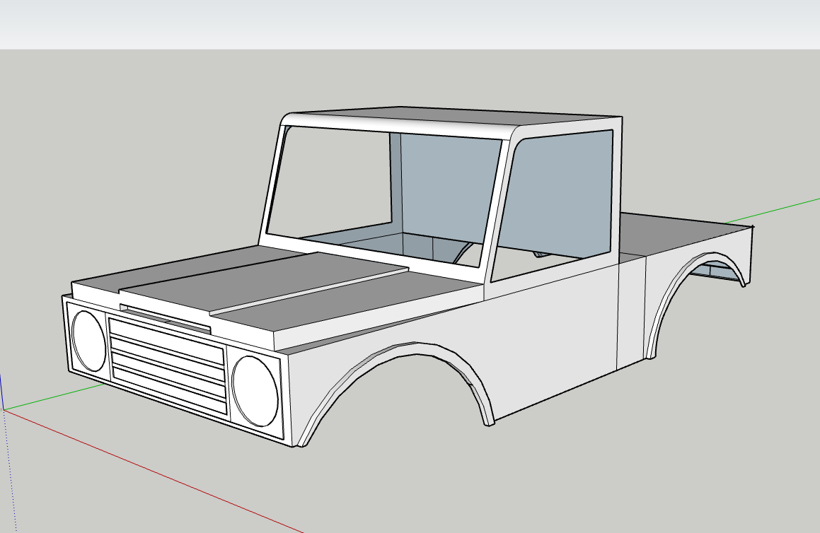scx24 direct fit Suzuki Samuri XL bed