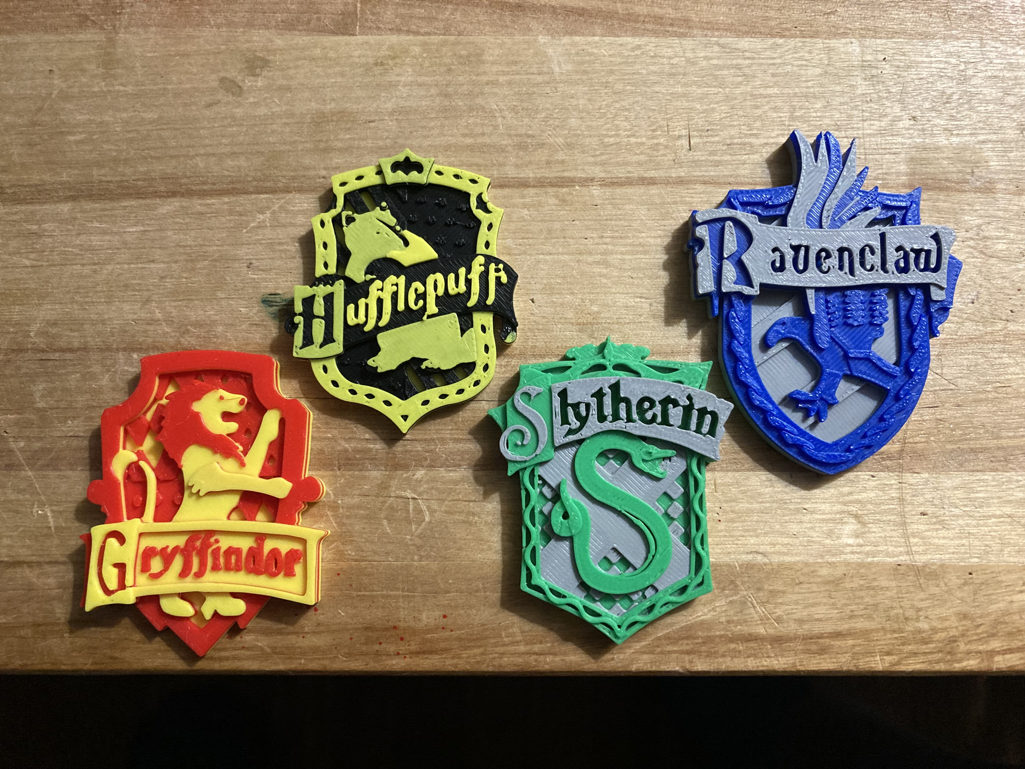Hogwarts House Crest Magnets