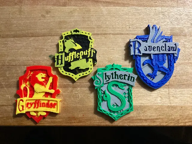 Hogwarts House Crest Magnets