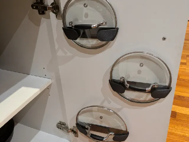 Saucepan Lid Holder Brackets