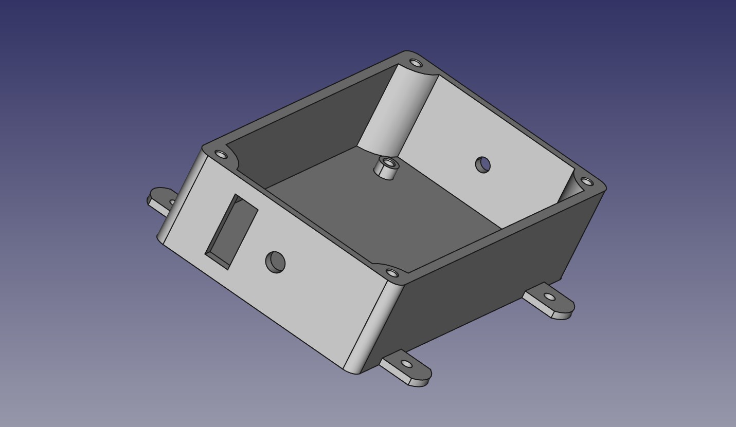 Electronic Enclosure with power on for Mean Well RS-25 all types