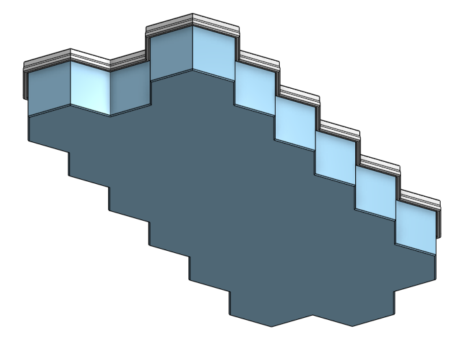 Miniatura 2 do modelo 3D Hexagonal screw box