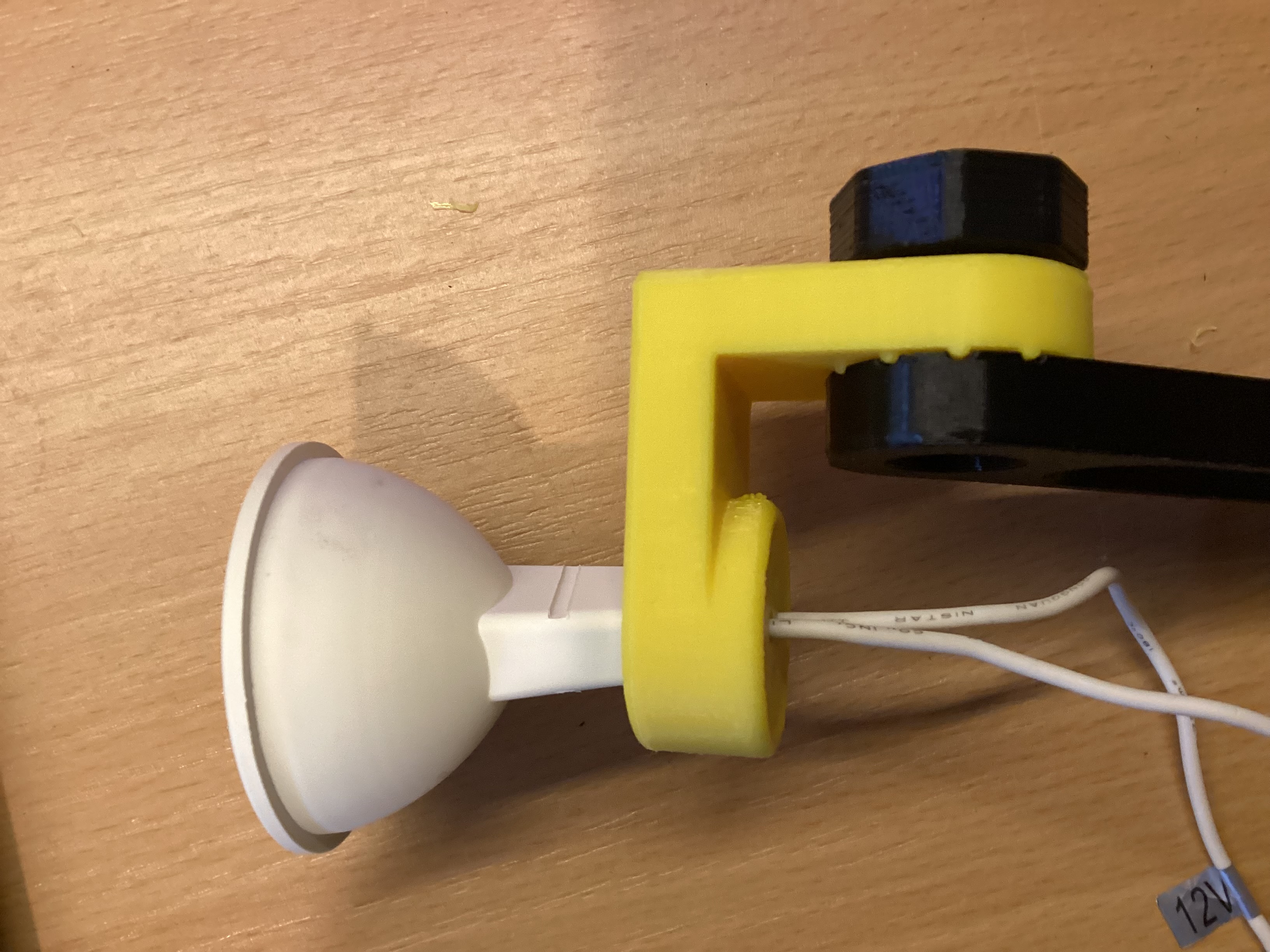12V lamp holder for the Articulating LED Lamp / 12V Lampenhalter für die Articulating LED Lamp