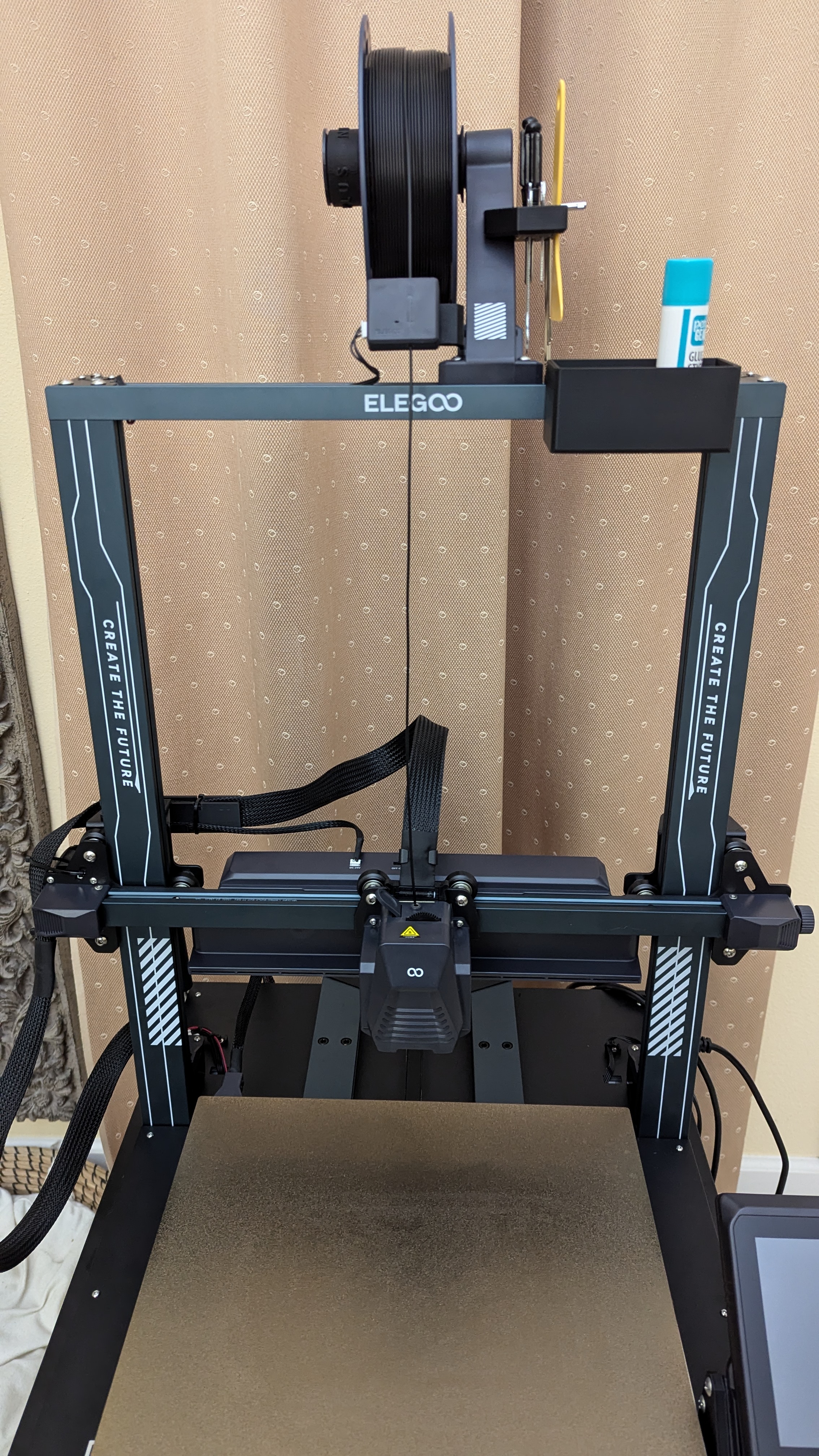 Elegoo Neptune 4 filament sensor bracket centered