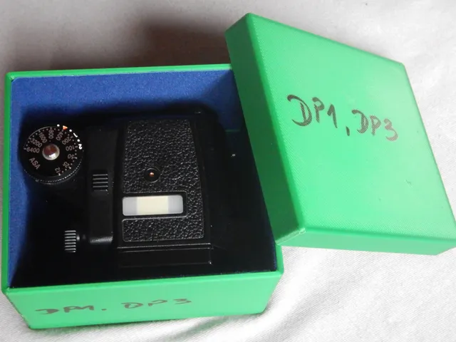 Schachtel für die Nikon Photomic Sucher DP-1 & DP-3; Box for the Nikon Photomic finder DP-1 & DP-3