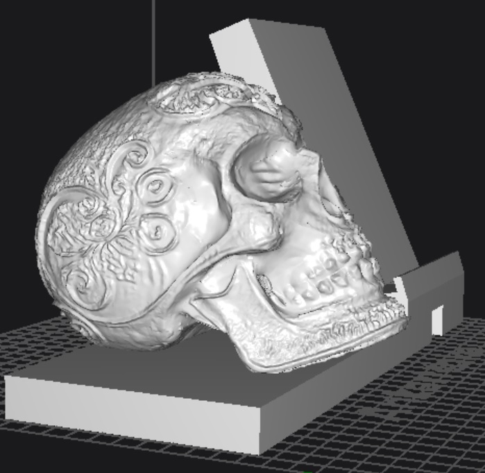 El Dia de los Muetos Mexican Tradition (Skull Phone Holder.)