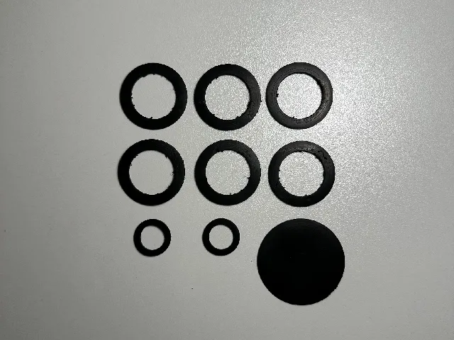 Set of pads for "Flexible & sturdy phone arm (100% Printed)"