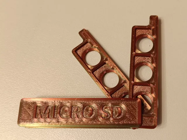Micro sd card holder