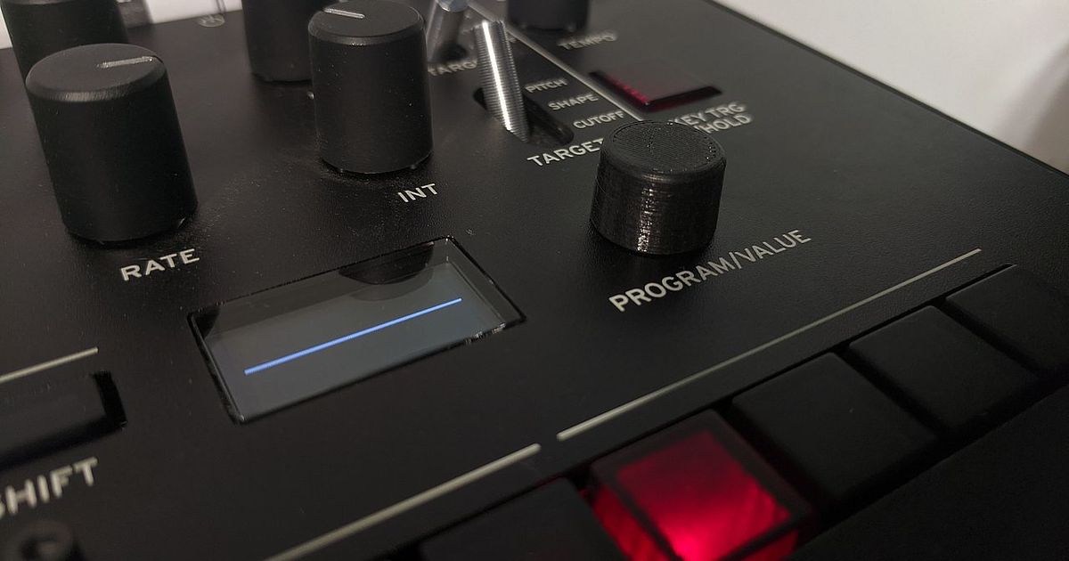 Special Knobs for Monologue and Minilogue or similar by Carsten