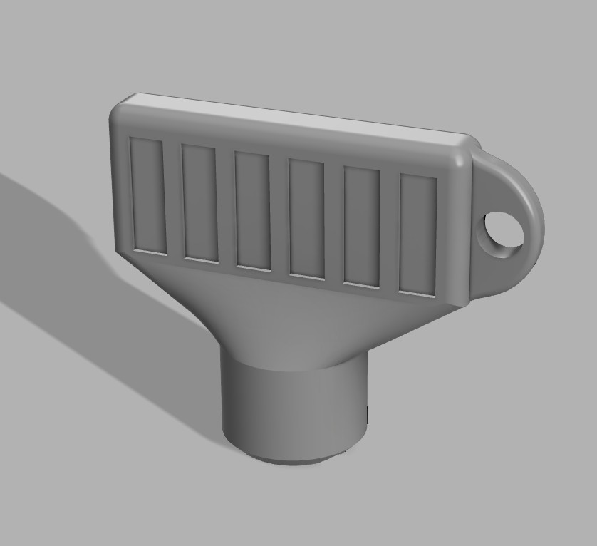 Electric switchboard cabinet key