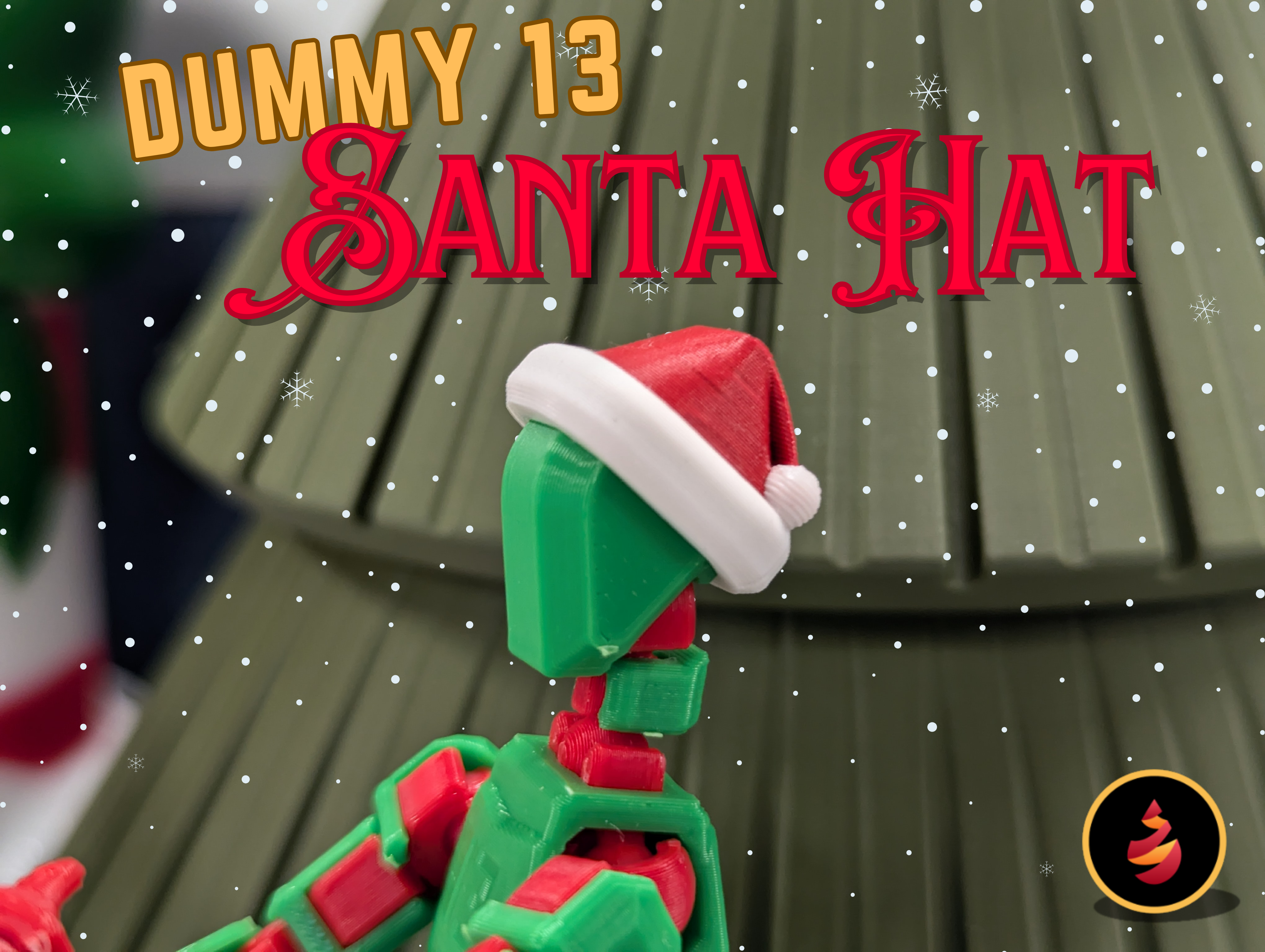 Dummy 13 Santa Hat