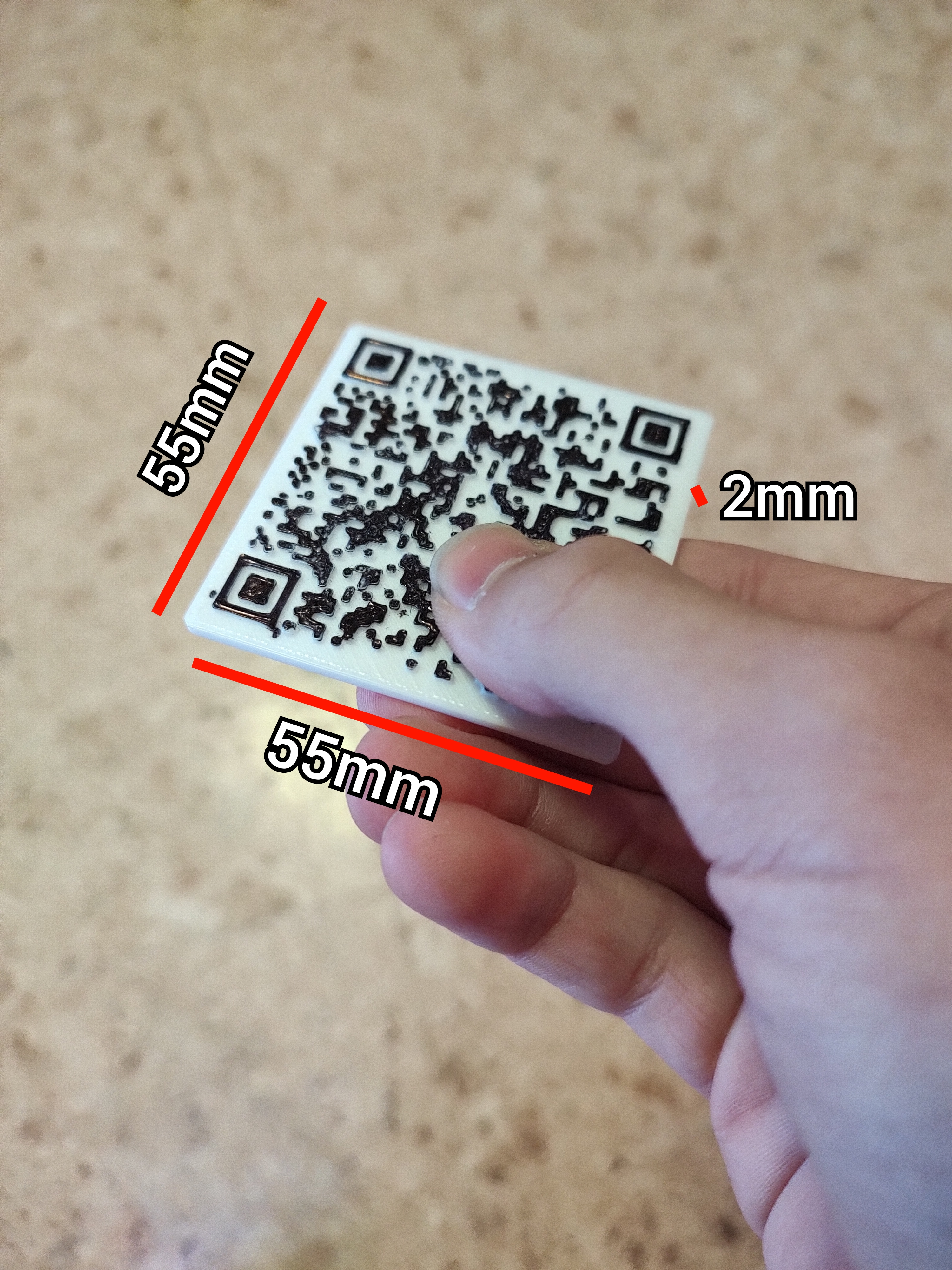 QR code wallet insert — miniatura 2