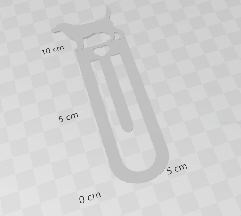Dog book mark
