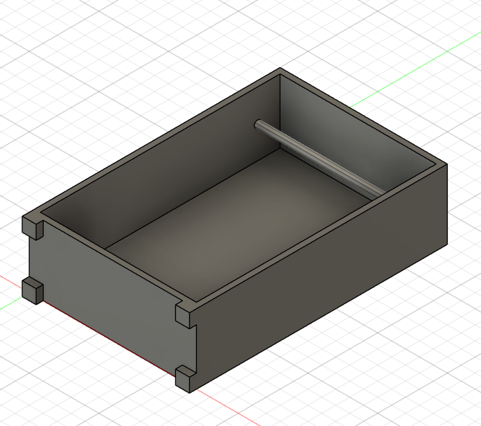 Kleiderschrank für Puppenhaus / wardrobe for dollhouse
