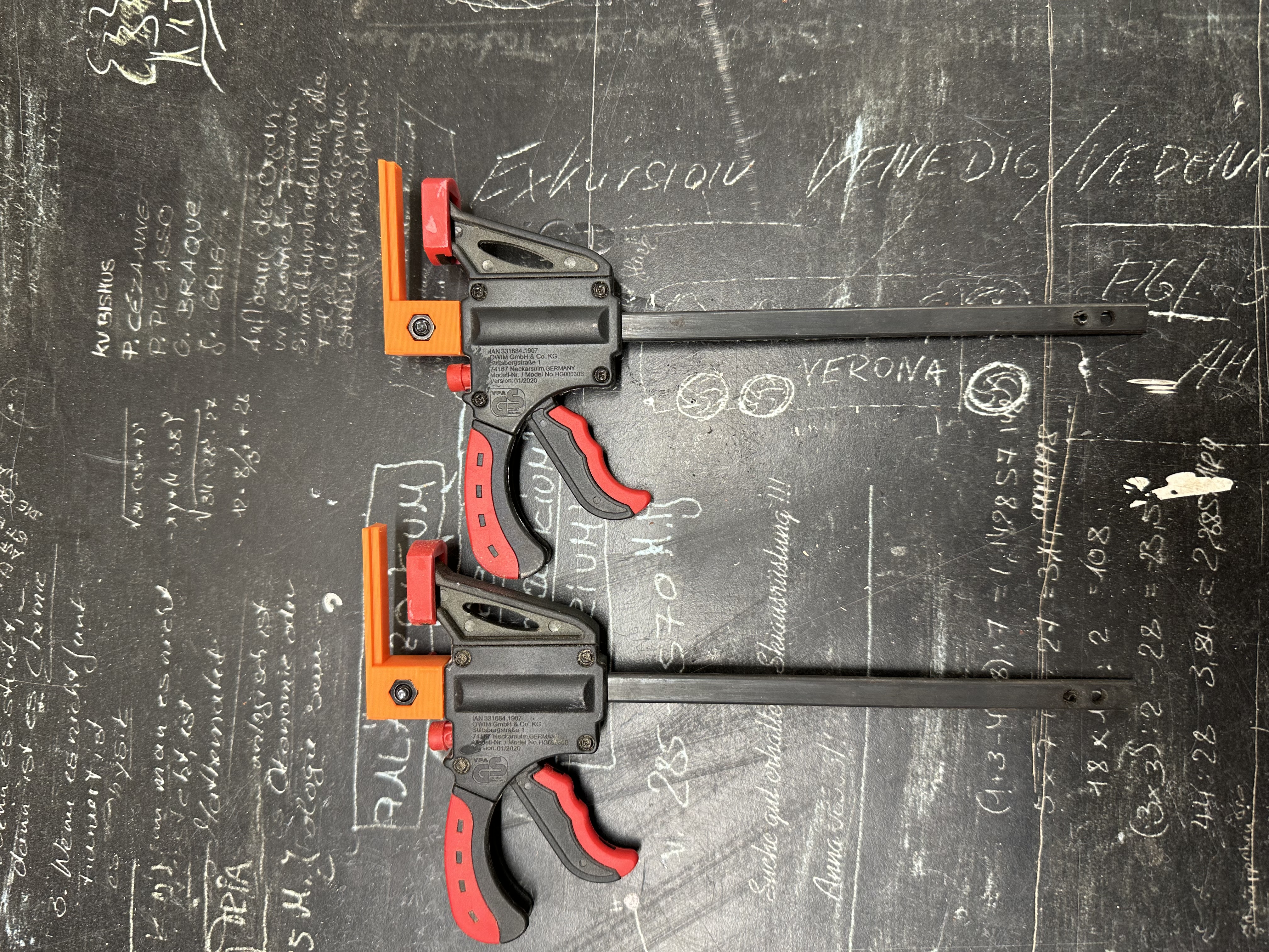 FSN-Schienen Aufsatz für Einhandzwinge / FSN rail attachment for one-hand clamp