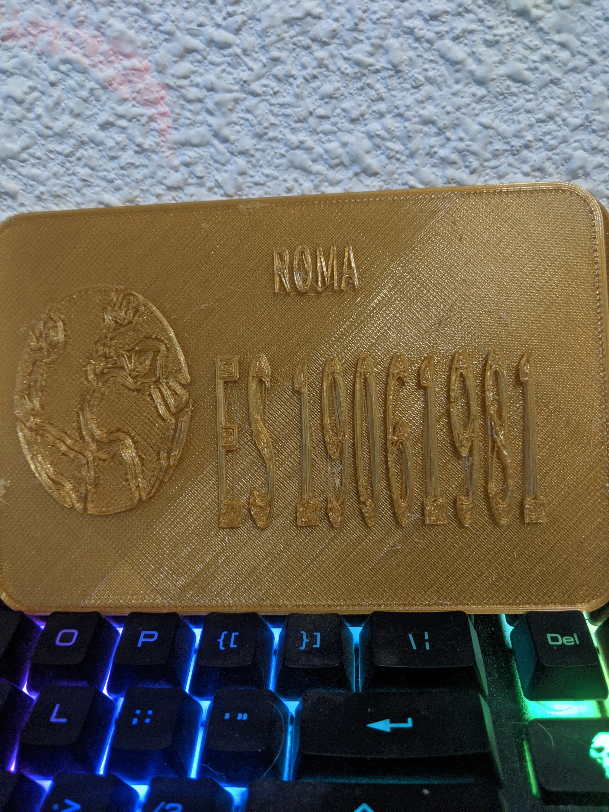 matricula personalizada