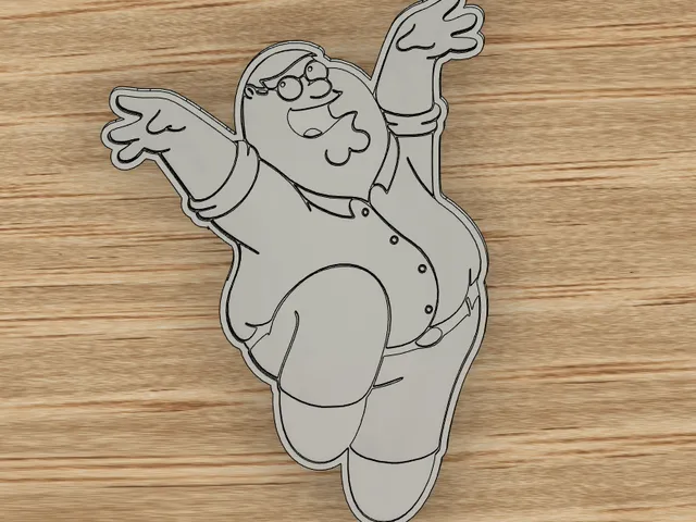 Family Guy - Peter Griffin Face Cookie Cutter - Family Guy - Inspired Fun!