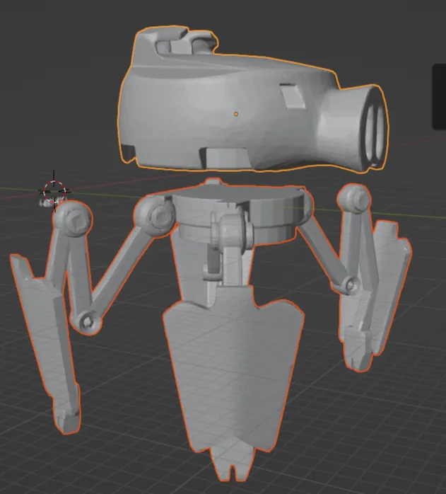 Robot Mech Pig and Leg Variations by Isaac Martinez | Download free STL ...