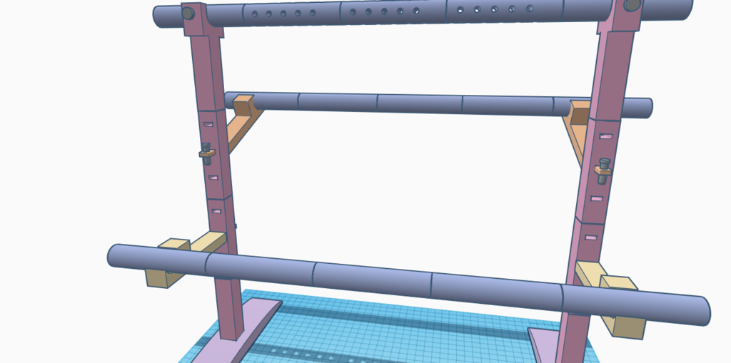 Miniatura 29 do modelo 3D Modular Warp Weighted Loom
