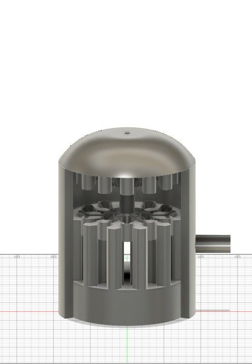 nuclear power plant working model