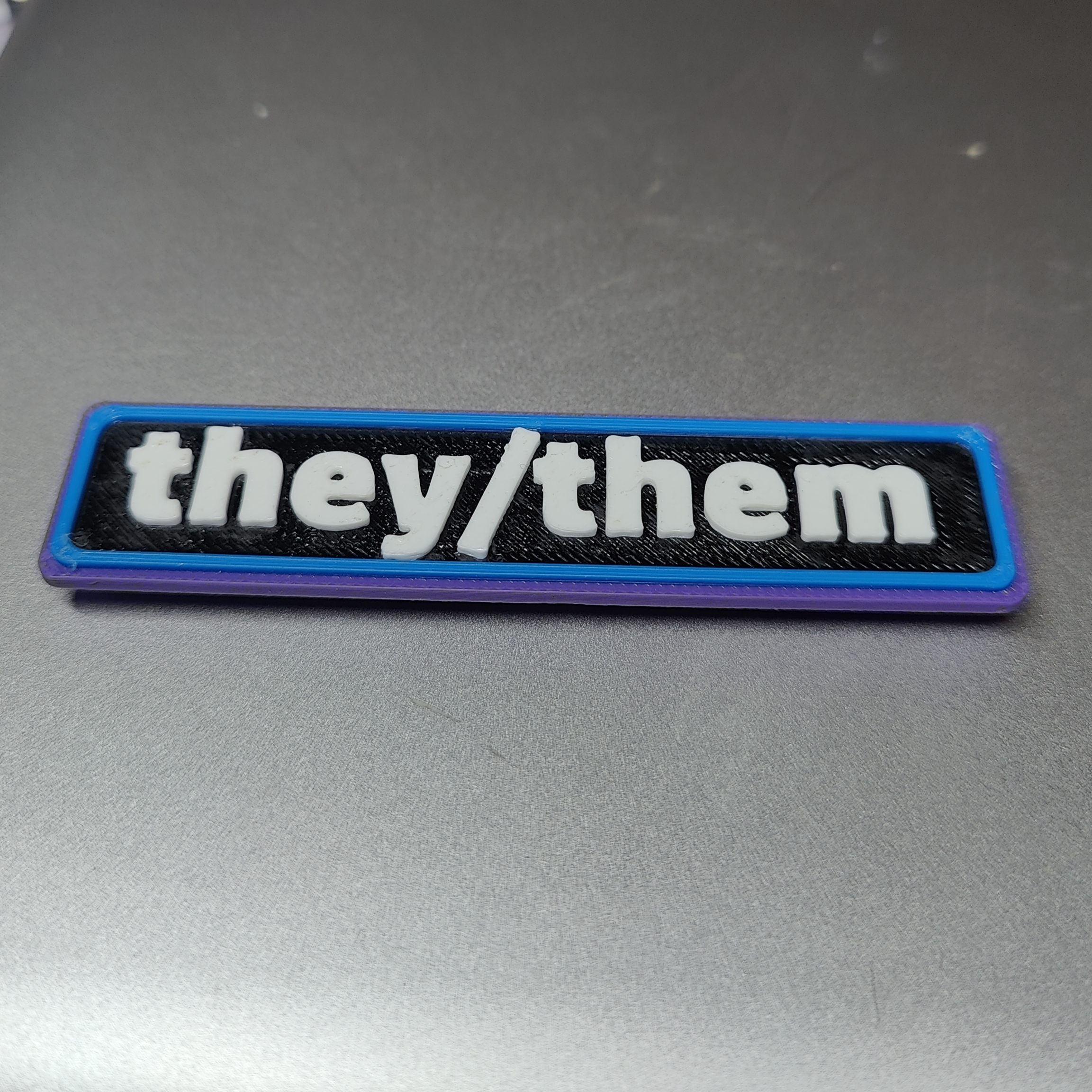 Magnetic Pronoun Badges (8 options currently. More options if requested)