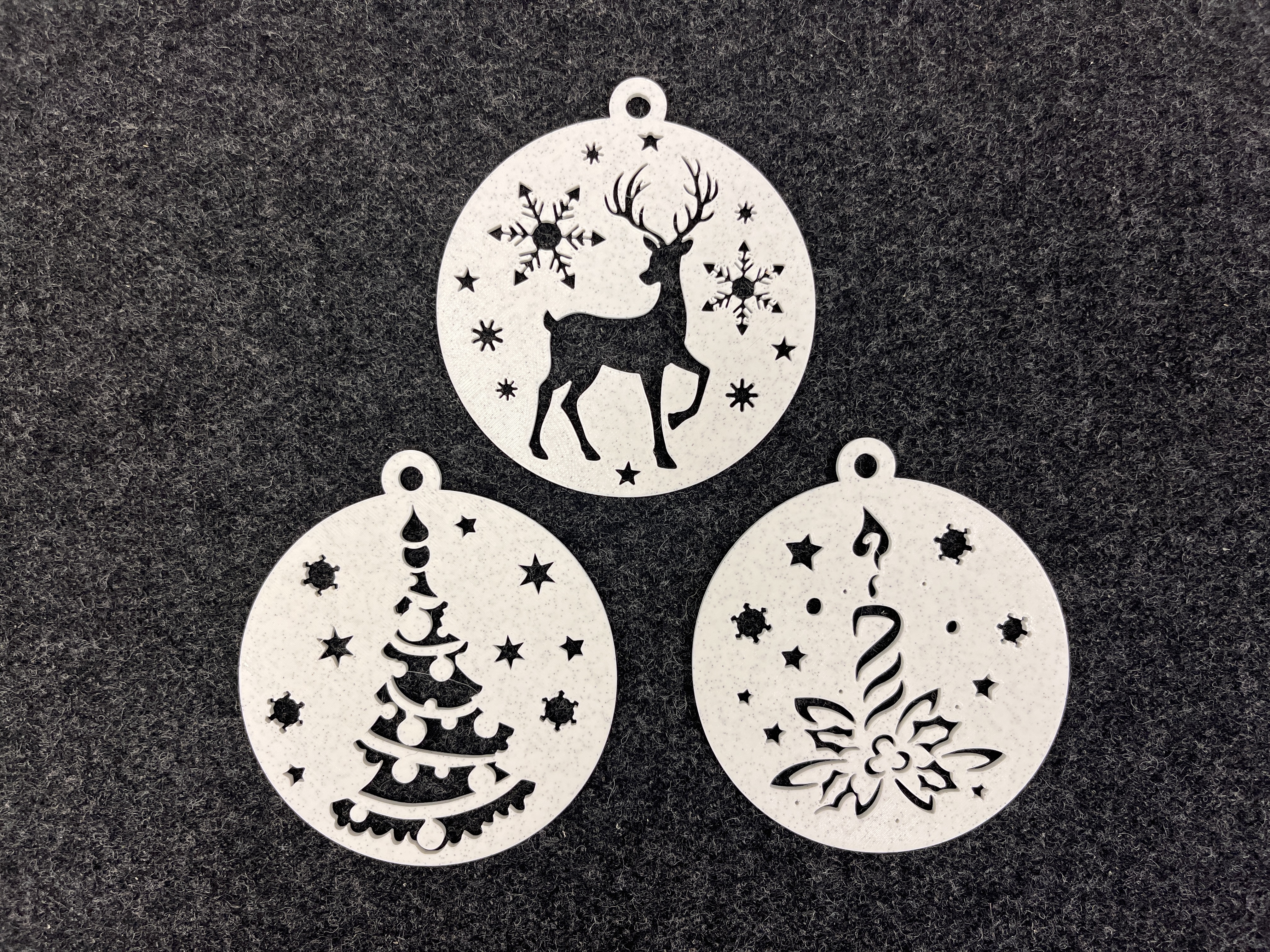 "Winter" Ball Christmas Decoration