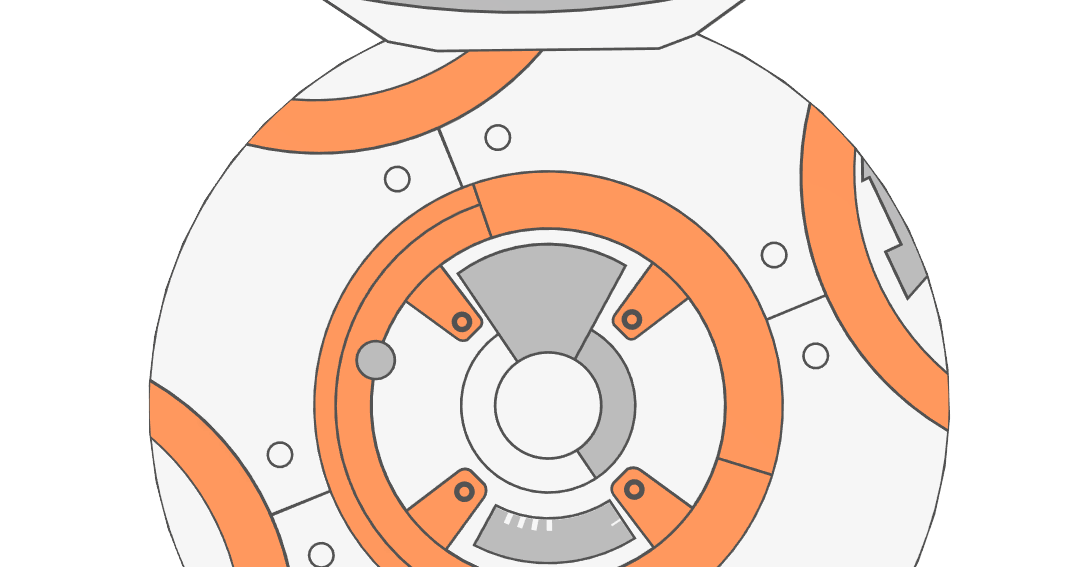 BB8 2D Art By Bull3t Download Free STL Model Printables