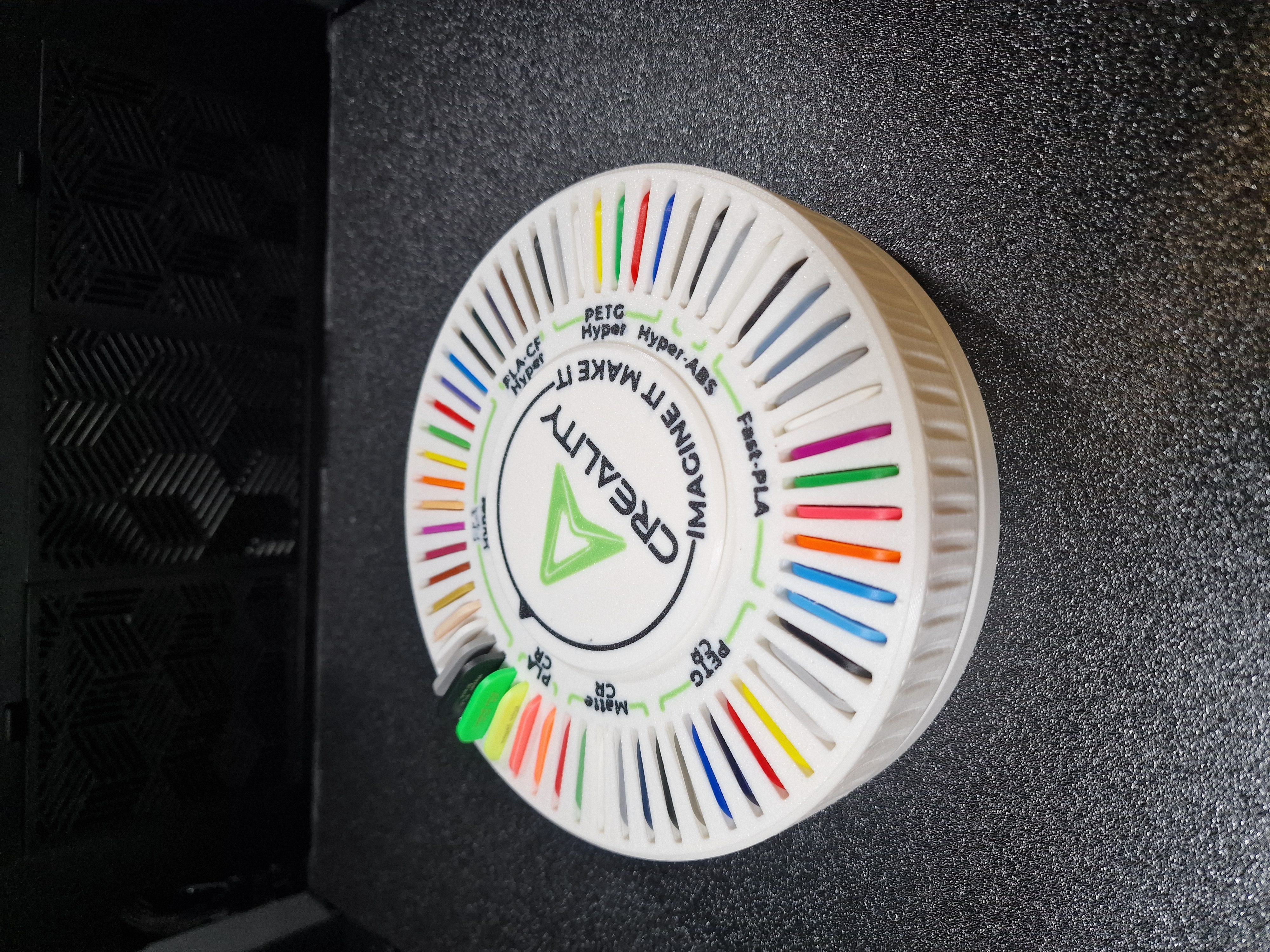 Creality Filament Swatch Carousel